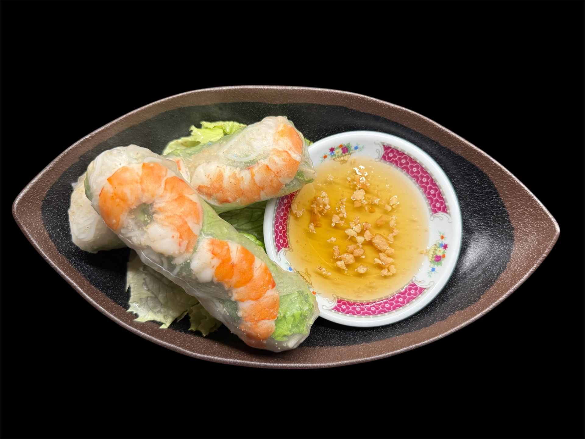 Rouleaux de printemps aux crevettes du restaurant Le Shang'Hai à Belfort